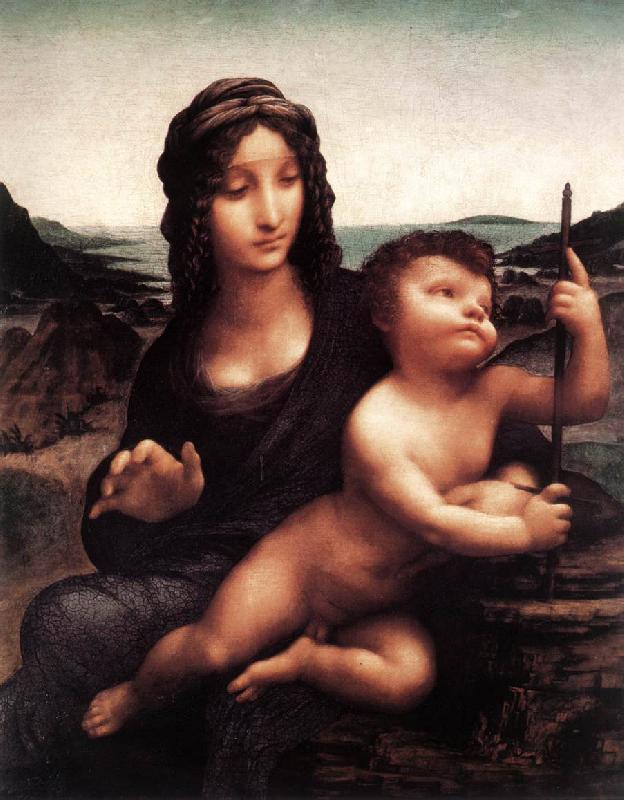 LEONARDO da Vinci Madonna of the Yarnwinder oil painting image